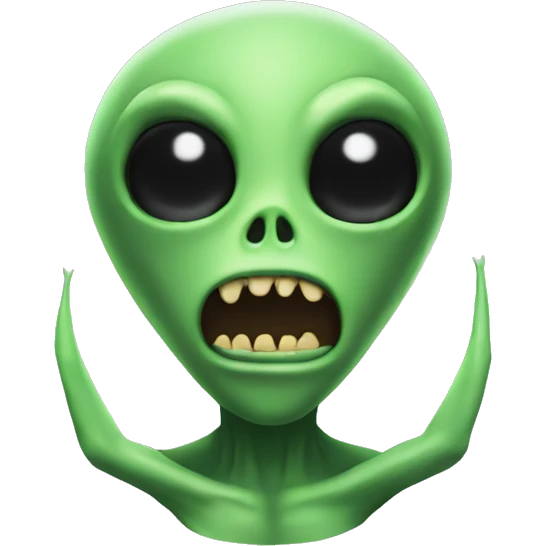 Alien invasion  emoji