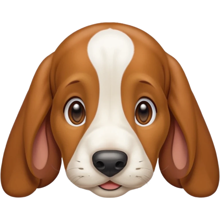 smile Basset Hound baby emoji