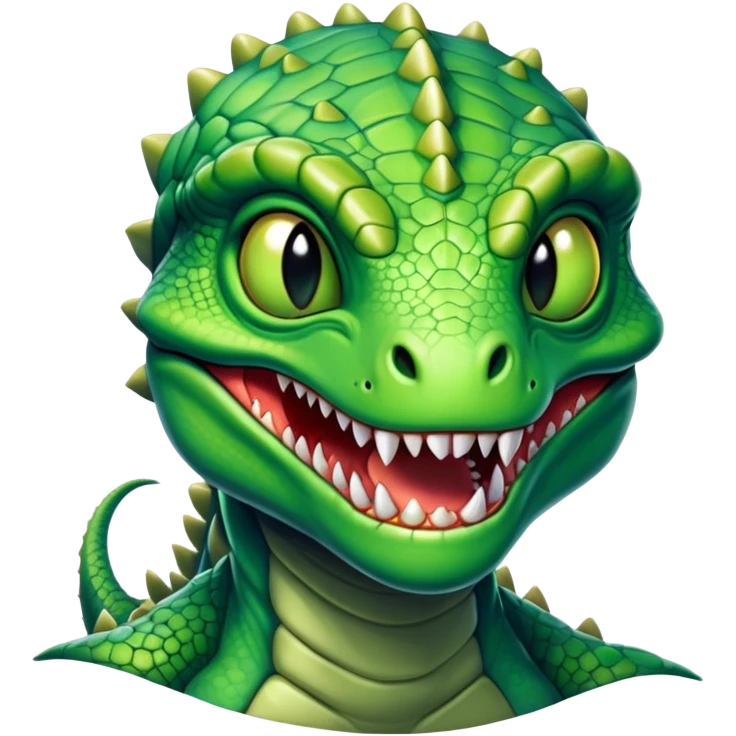 Reptilian alian emoji