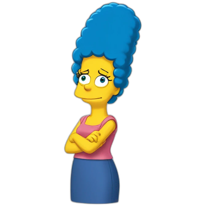 Marge Simpson emoji