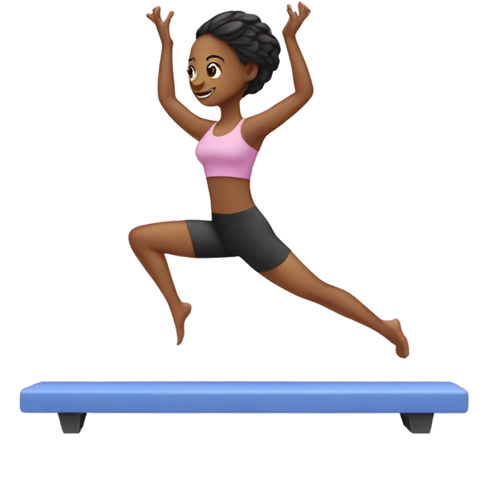 Pilates girl emoji