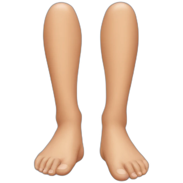 legs feet emoji