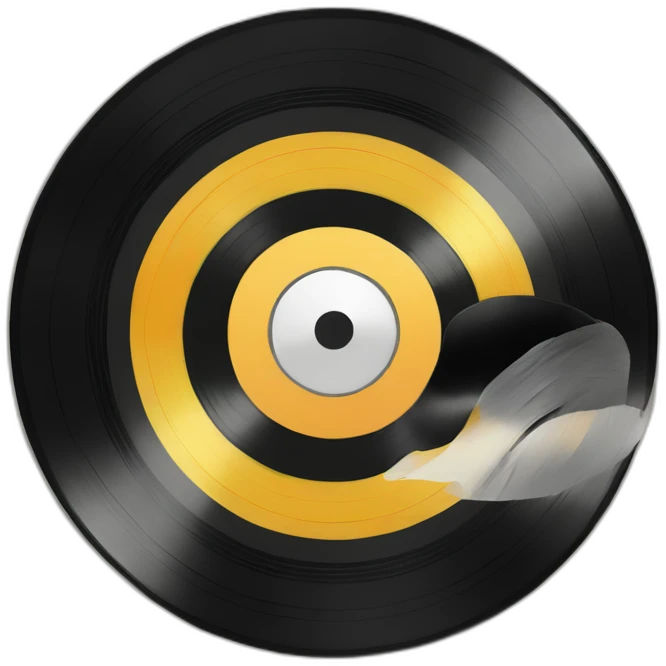 Vinyl record emoji