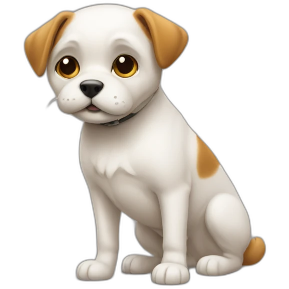 Chat avec chien emoji