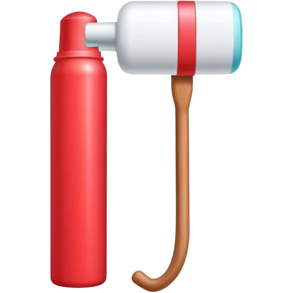 red deodorant emoji