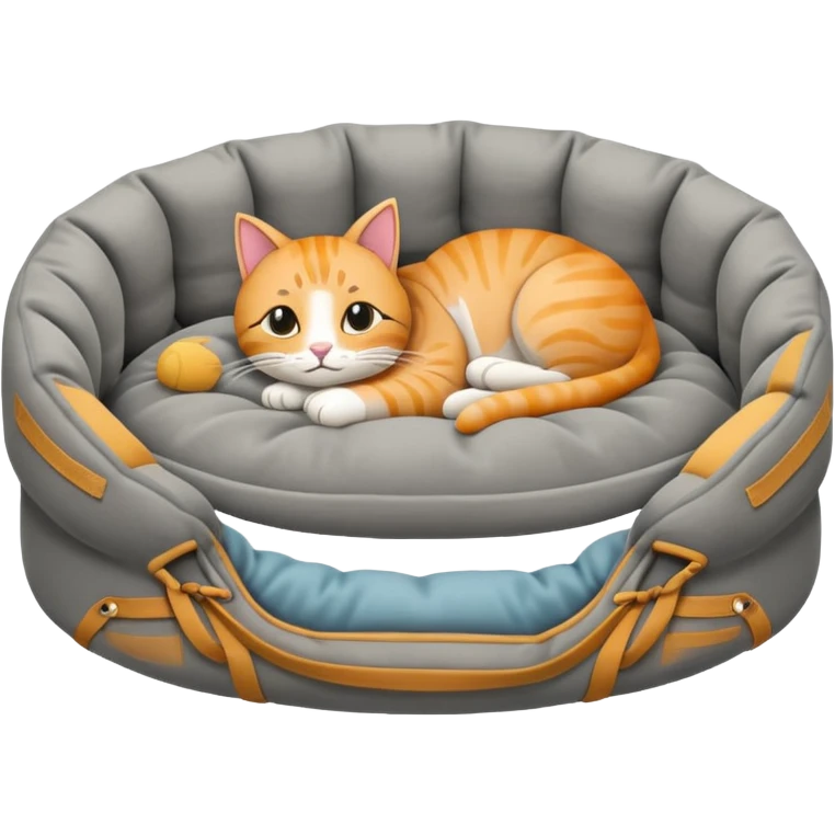 empty cat bed emoji