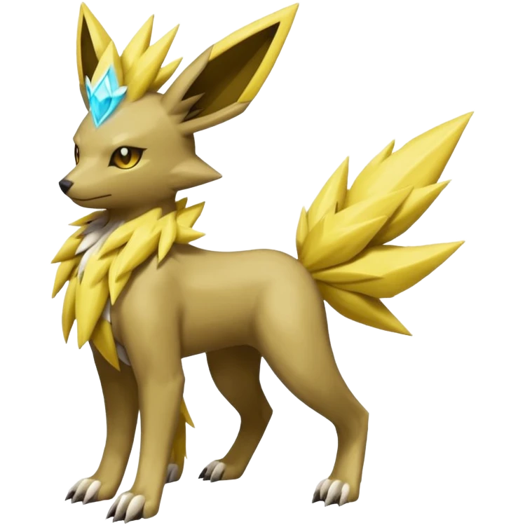 Zygarde-Electrike-Jolteon-Manectric-Fakémon-fusion, full body emoji