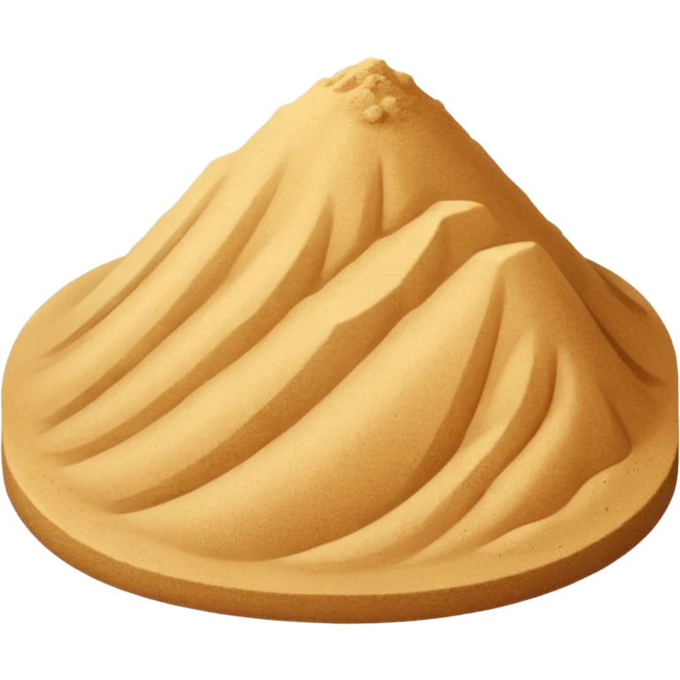 Sand emoji