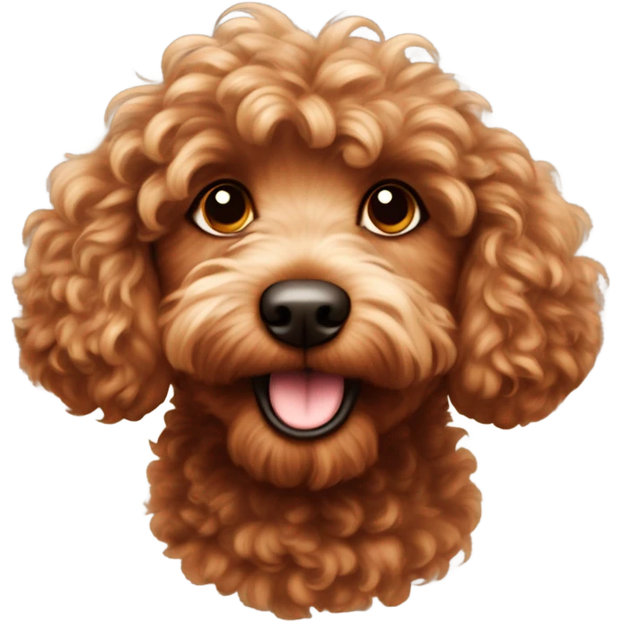 Red Cockapoo  emoji