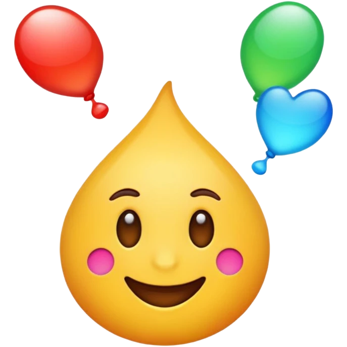 a colorful f emoji emoji