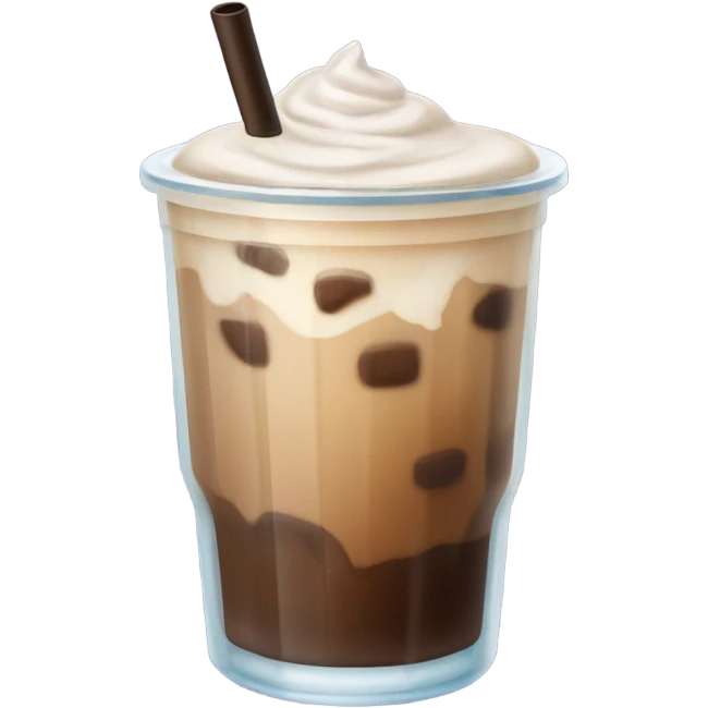Iced coffee emoji
