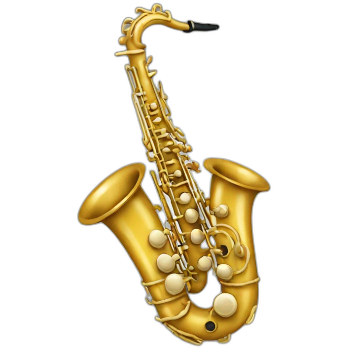 electronic sax emoji