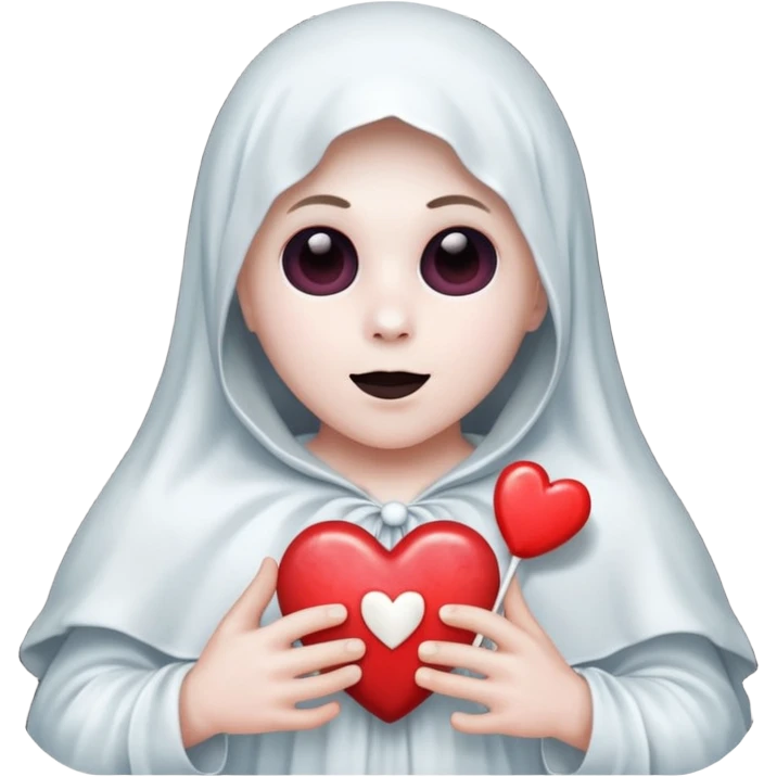Halloween ghost lover emoji