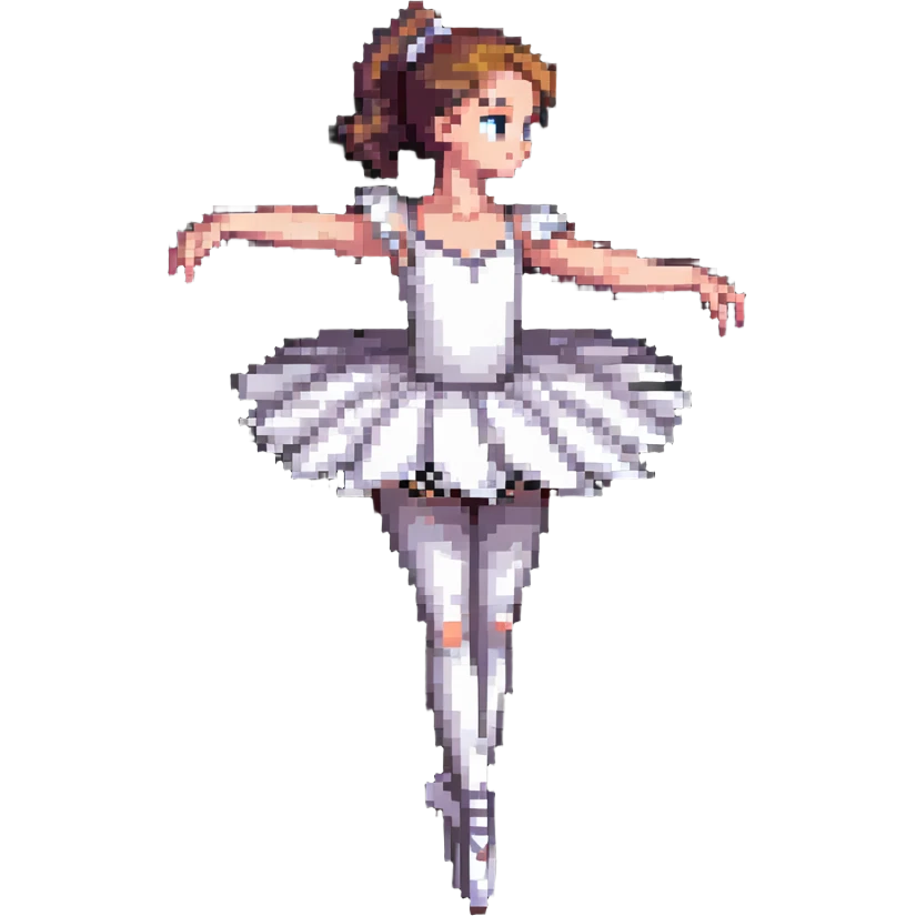 girl doing ballet emoji