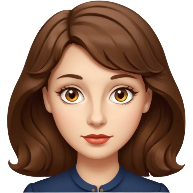 Dalgalı saçlı, hafif perçemli; kehribar gözlü, küçük kalkık burunlu ve dolgun dudaklı. Oval yüzlü, çıkık elmacık kemikli. Omuzları geniş, beli ince, kalçası dolgun. Old money tarzında, dikkat çekici bir kadın. emoji