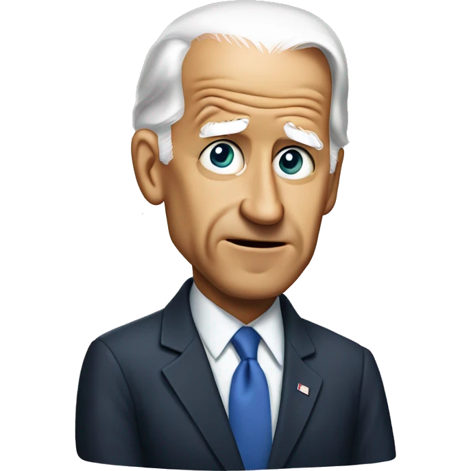 Confused Joe Biden  emoji