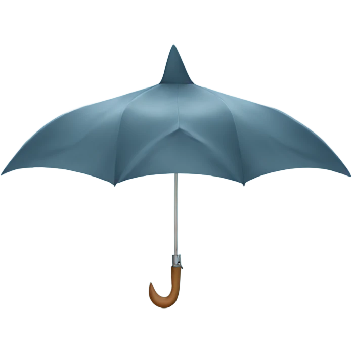 shark umbrella  emoji