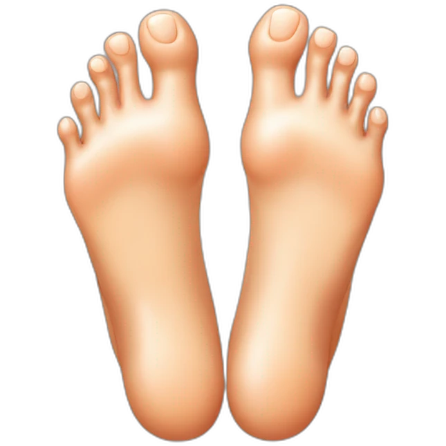 foot reflexology emoji