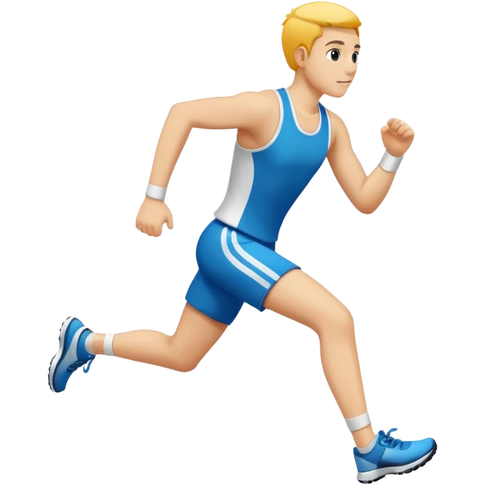 number for runner emoji