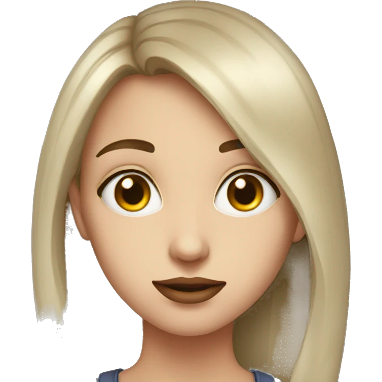 mysterious girl portrait portrait emoji