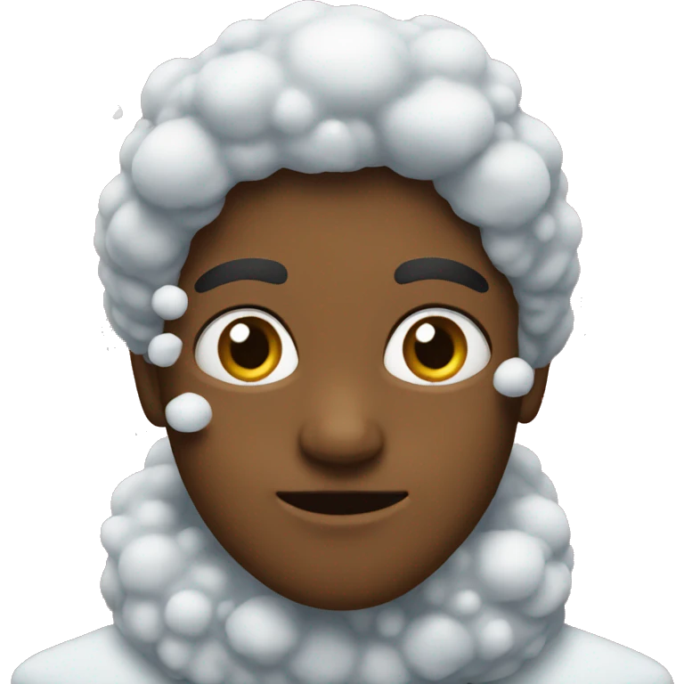 Snow emoji