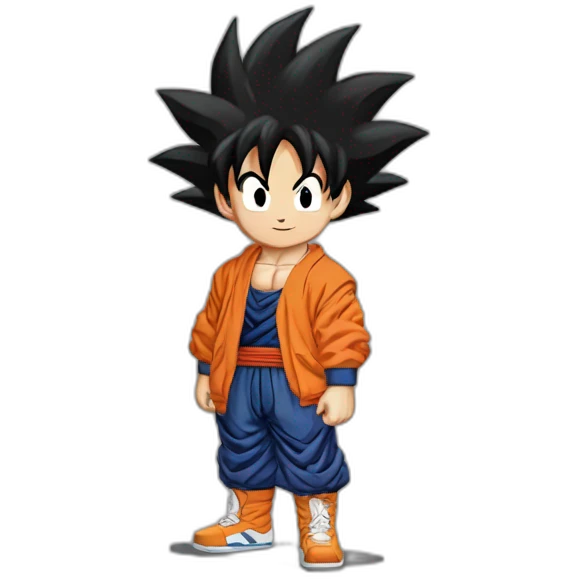 Son goku vetements nike emoji