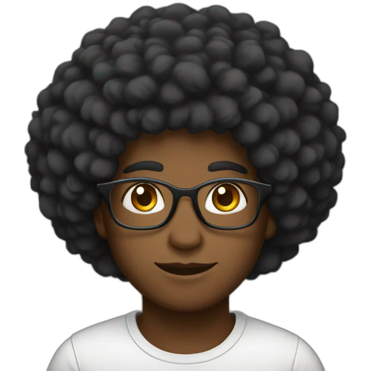 Afro emoji