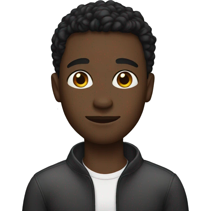 gay black man emoji
