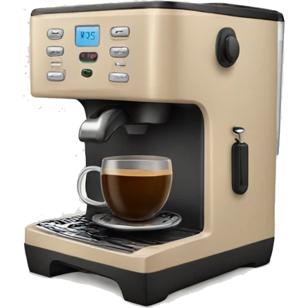 beige coffee maker emoji