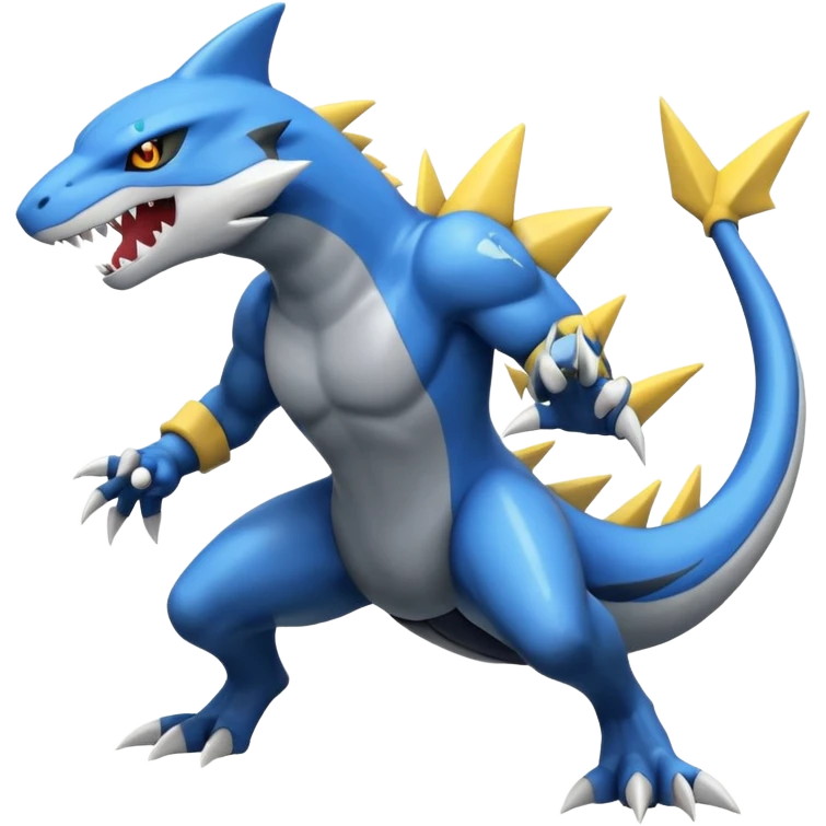 Zeraora-Sharpedo-Garchomp-Ampharos-fusion emoji