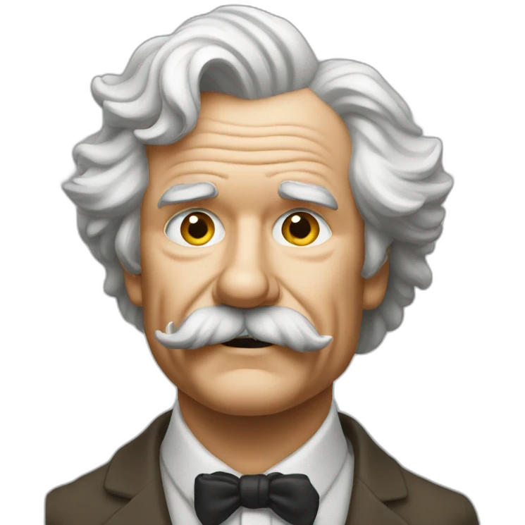 mark twain emoji