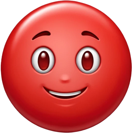 Red M&M emoji