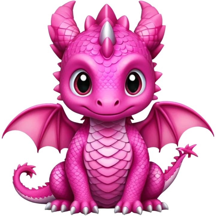 pink baby dragon emoji
