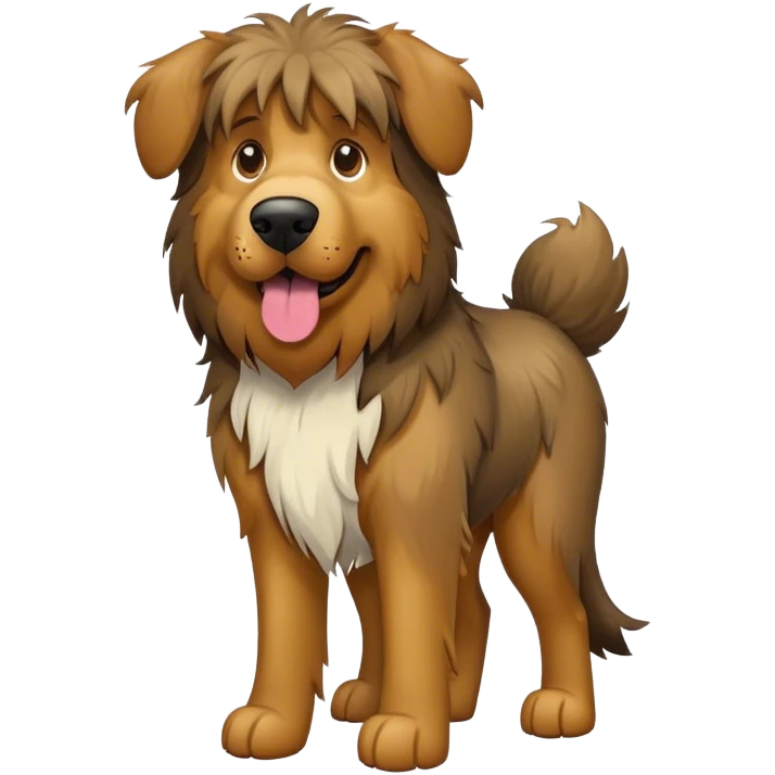 A big dog emoji