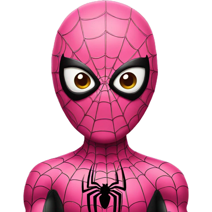 PINK SPIDERMAN emoji