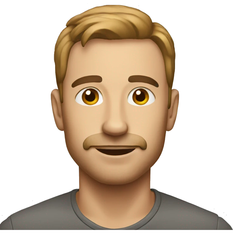 Man with dog  emoji