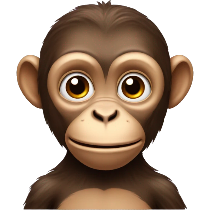 Monkey with heart eyes emoji