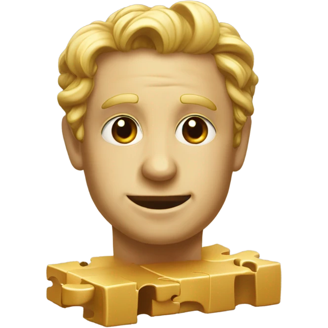 puzzle doré emoji