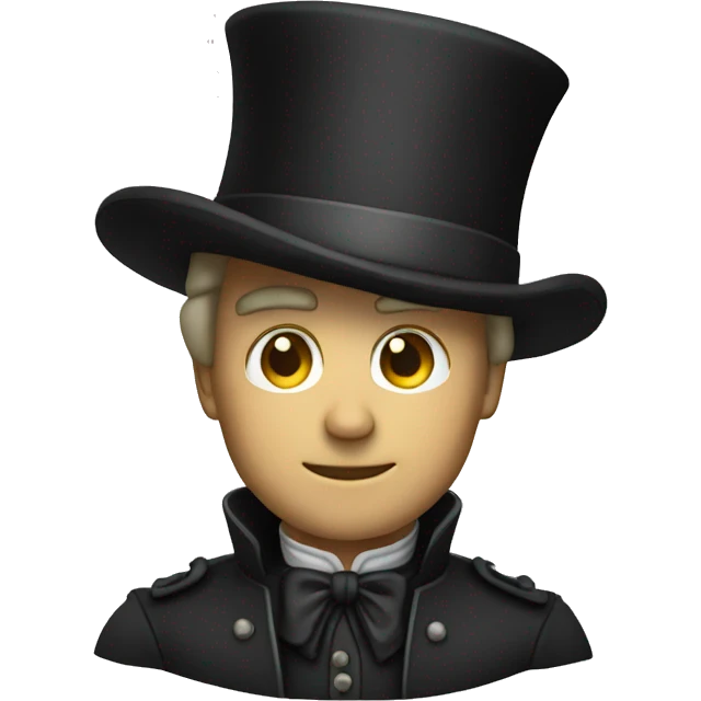migician with top hat emoji