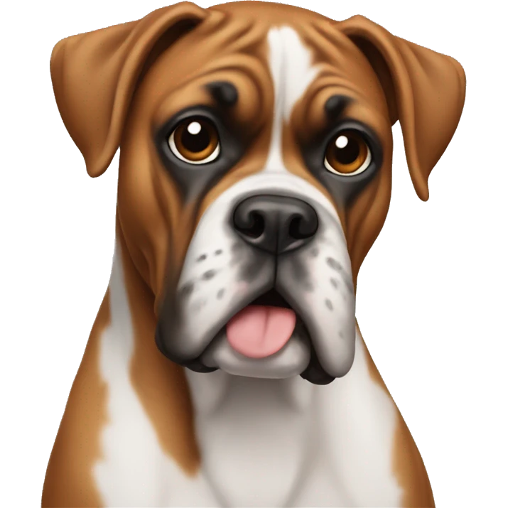 Boxer dog emoji