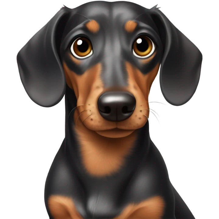 dachshund dapple emoji