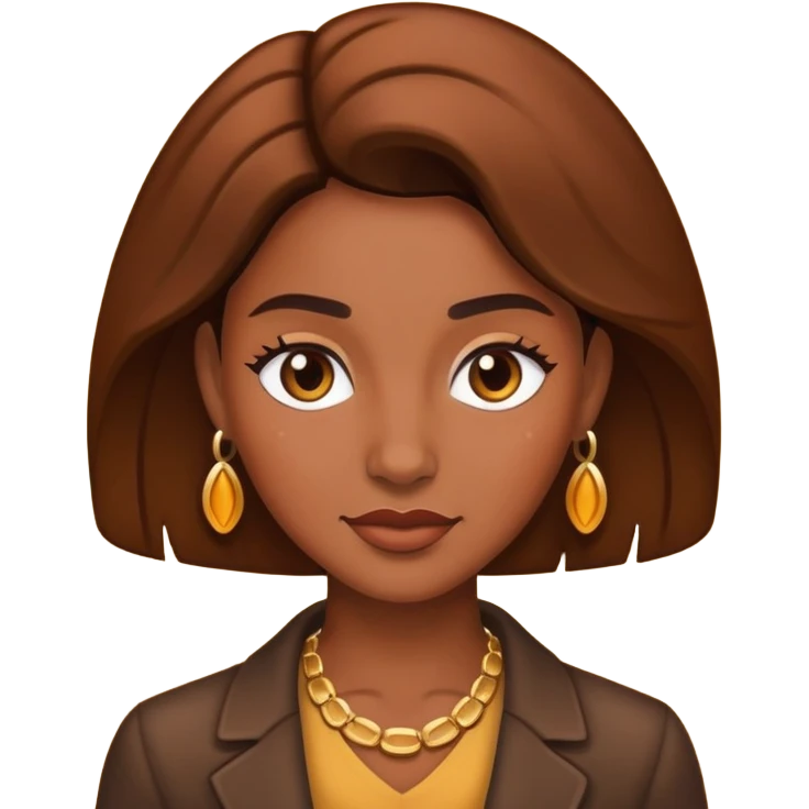Mujer morena emoji