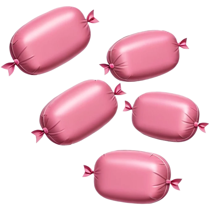 spam meat pink inflatable spam balloons emoji
