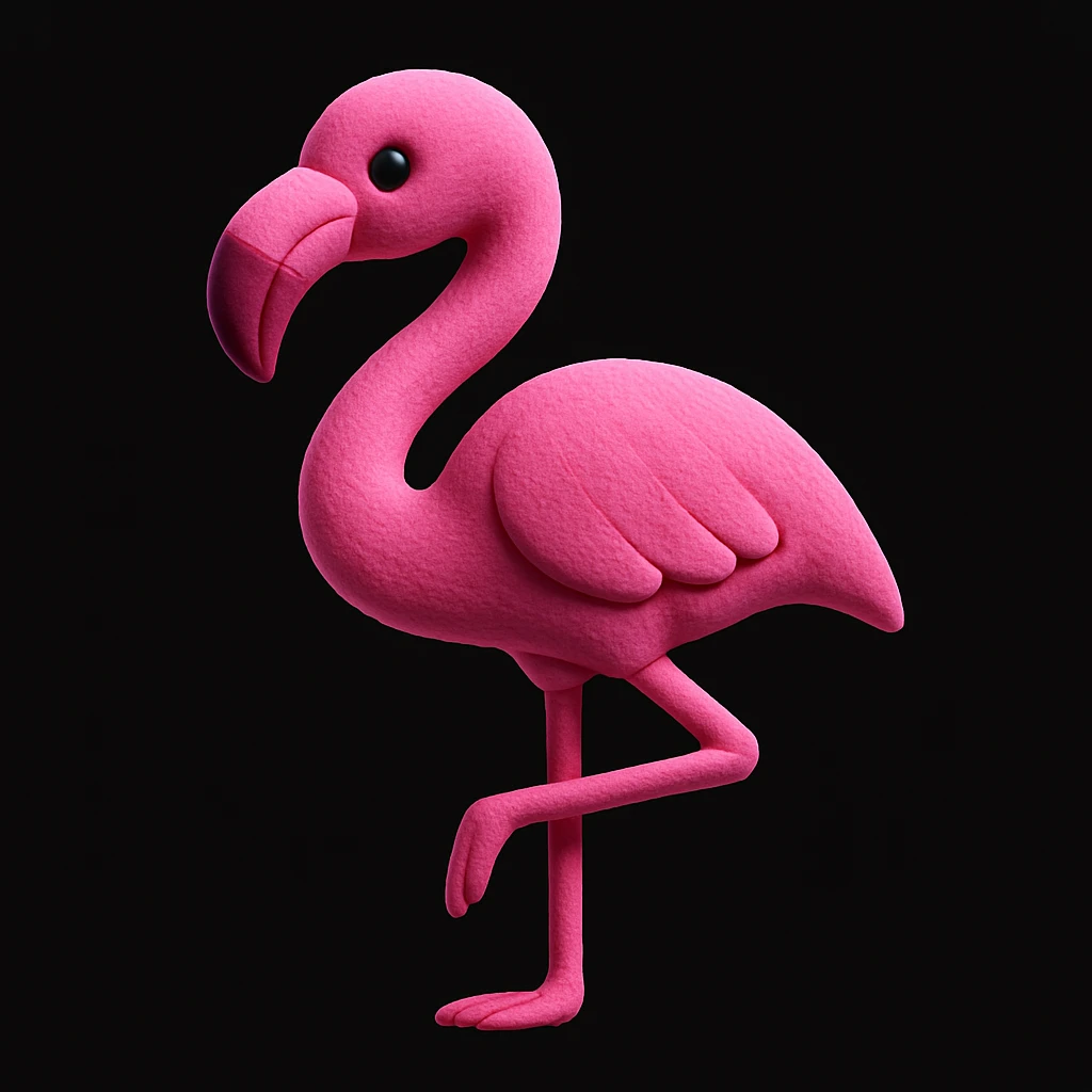 flamingo emoji