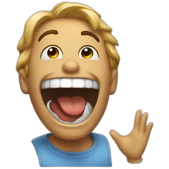 sospechando y sonriendo emoji