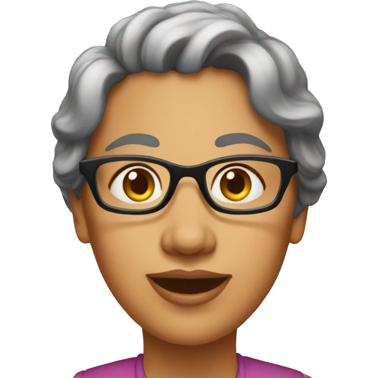 Aunty  emoji