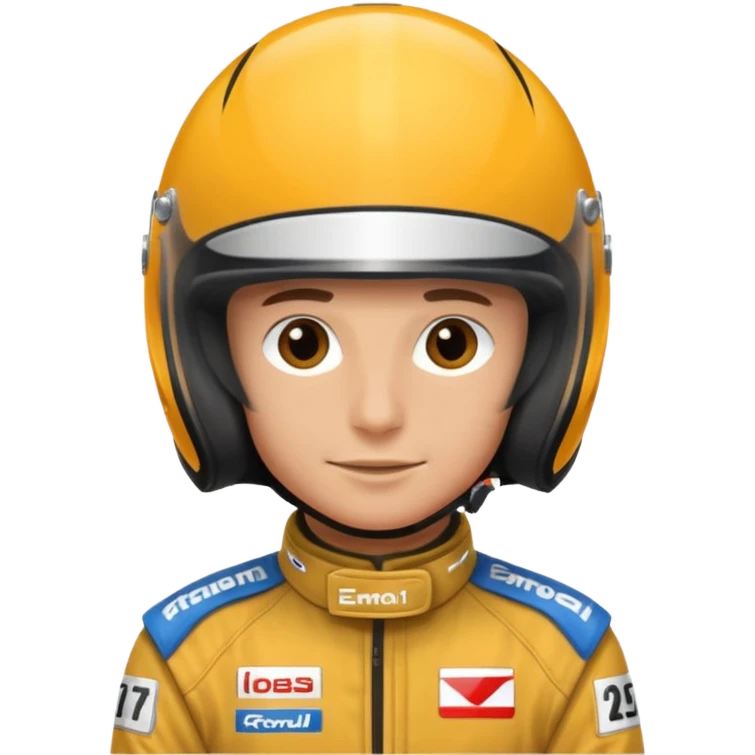 formula driver emoji