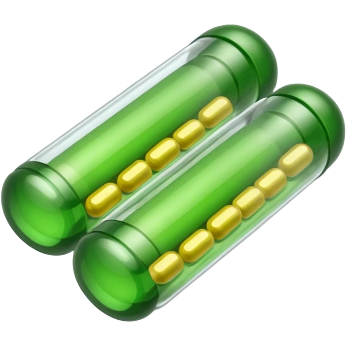 blister pack  green medicines emoji