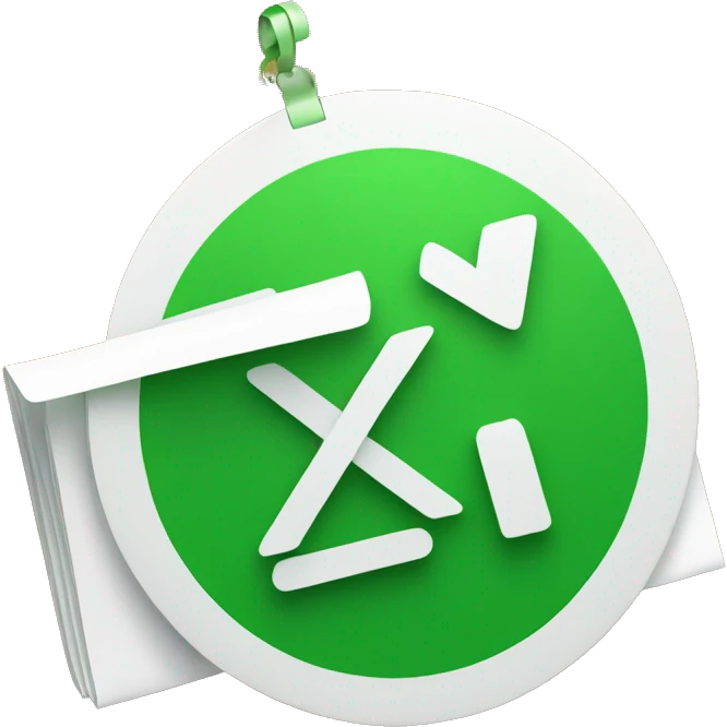 A file with a green tick and the word "Approved" written on it emoji