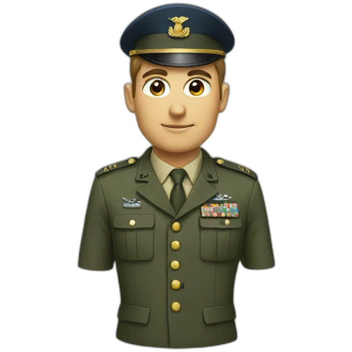 military officer emoji